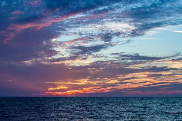 Nueva Inglaterra Massachusetts Atardeceres Verano — Foto de Stock