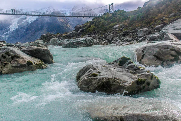 Nueva Zelanda Aventura Viaje Atardecer Parque Nacional Cascadas Del Norte —  Fotos de Stock