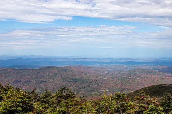 Senderismo Las Montañas Blancas New Hampshire Durante Follaje Otoño — Foto de Stock
