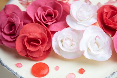 Krem peynirli hindistan cevizli kek.