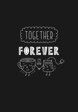 Harflerle ifade - birlikte sonsuza kadar