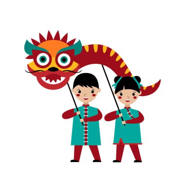 Çin Halk Ejderha dansı 