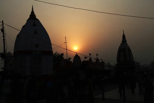 Haridwar Luoghi Più Sacri Gli Indù Har Pauri Famoso Ghat — Foto Stock