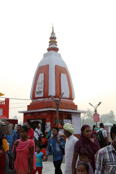 Haridwar Luoghi Più Sacri Gli Indù Har Pauri Famoso Ghat — Foto Stock