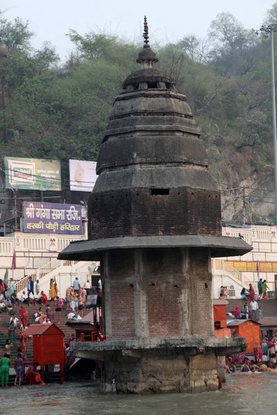 Haridwar Luoghi Più Sacri Gli Indù Har Pauri Famoso Ghat — Foto Stock