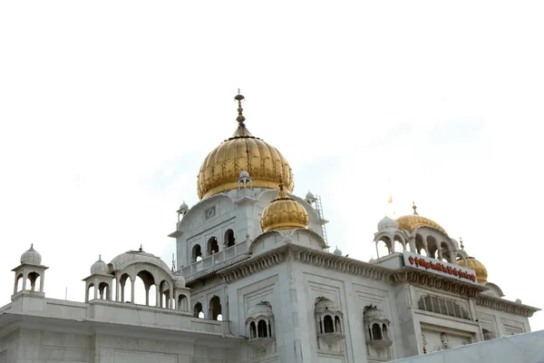 Historical Sikh Banglasahib Gurudwara House Worship Best Tourist Pilgrimage Spot — Stock Photo, Image