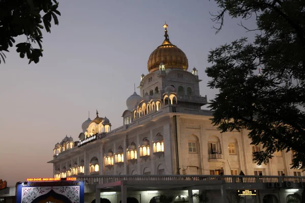 역사적 시크교 방글라데시 브리다 뉴델리 — 스톡 사진