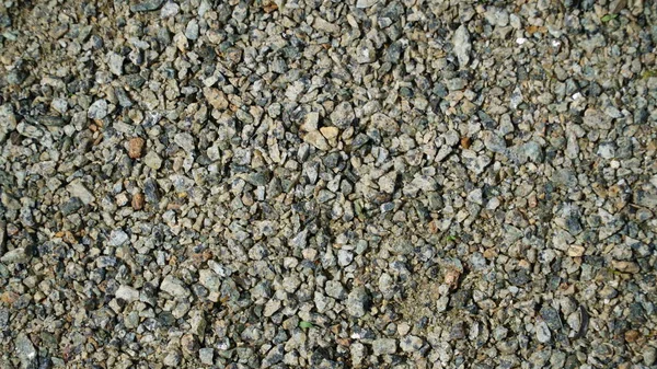 Gri taşlar arka plan. Yolda taş