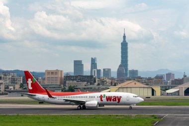 T'Way Havayolları Boeing 737-800 vergi