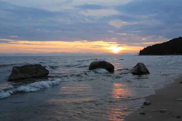 El gran lago Baikal, Rusia —  Fotos de Stock