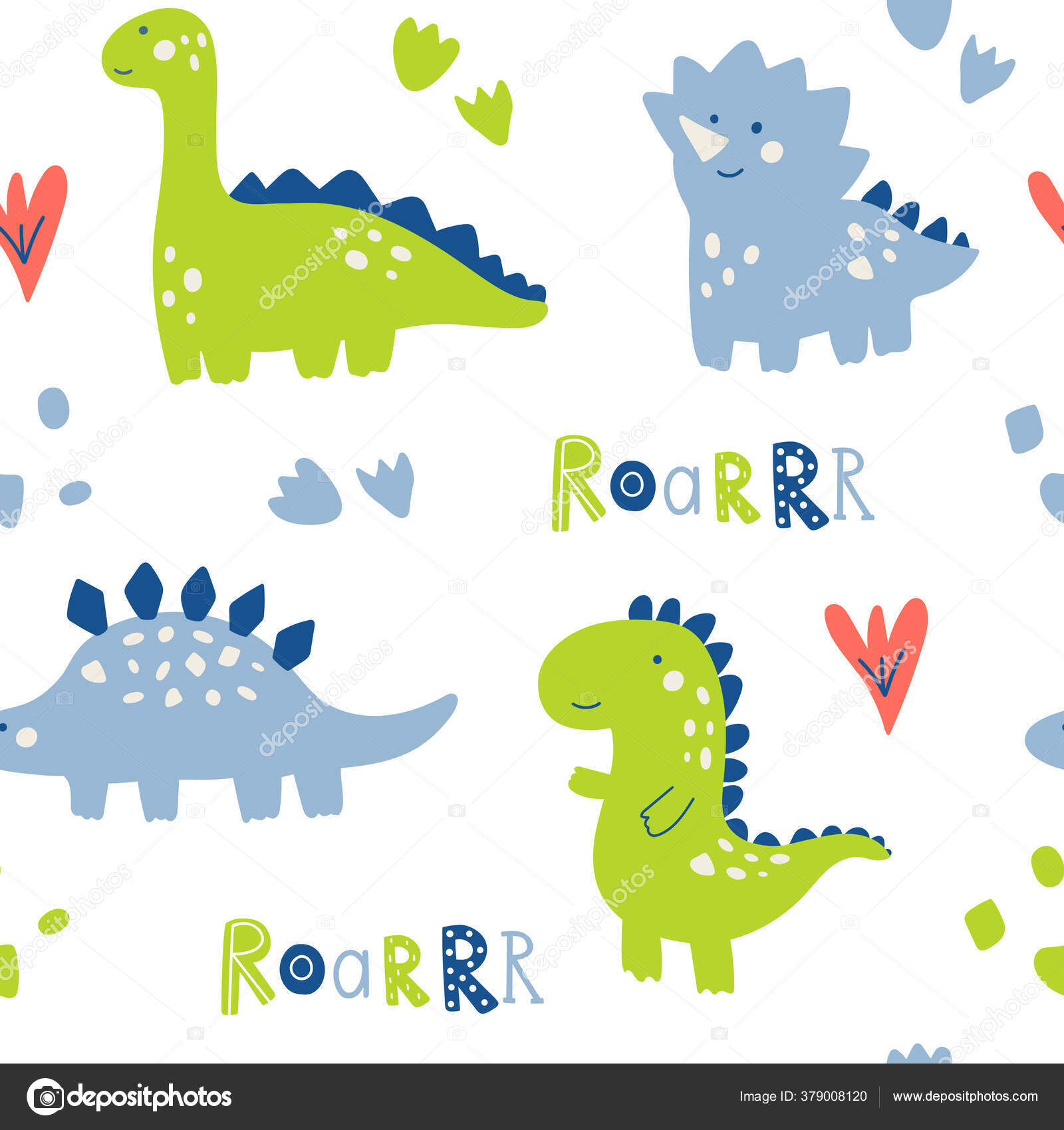 Seamless Pattern Cute Dinosaurs White Background Kawaii Dino Characters Doodle Stock Vector Image By C Katya Kotletka Seamless Pattern Cute Dinosaurs White Background Kawaii Dino Characters Doodle Stock Vector Image By C Katya Kotletka