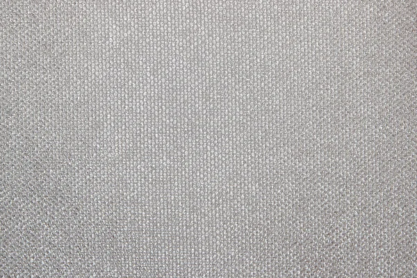Textura Tecido Estofamento Prata — Fotografia de Stock