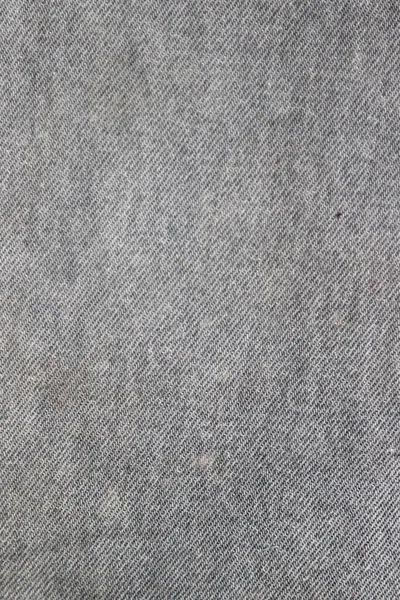 Textura Lado Interno Tecido Ganga Cinza Com Manchas — Fotografia de Stock