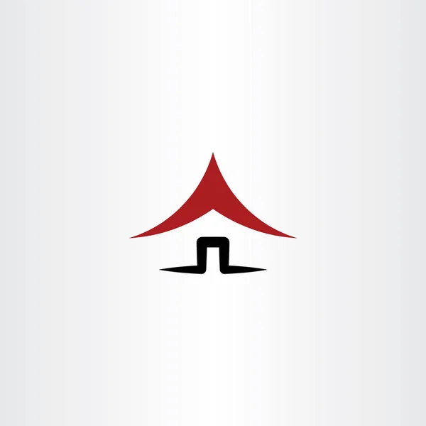 Ikon Tanda Vektor Logo Rumah Simbol - Stok Vektor