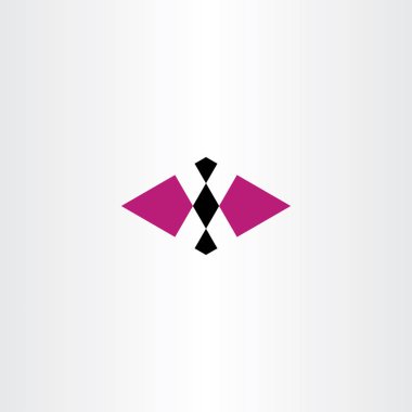 x harfi sembolü öğe logo logo 