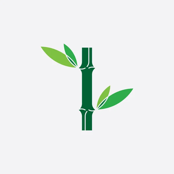 Bambu Logo Simge Vektör Çizim Simgesi — Stok Vektör