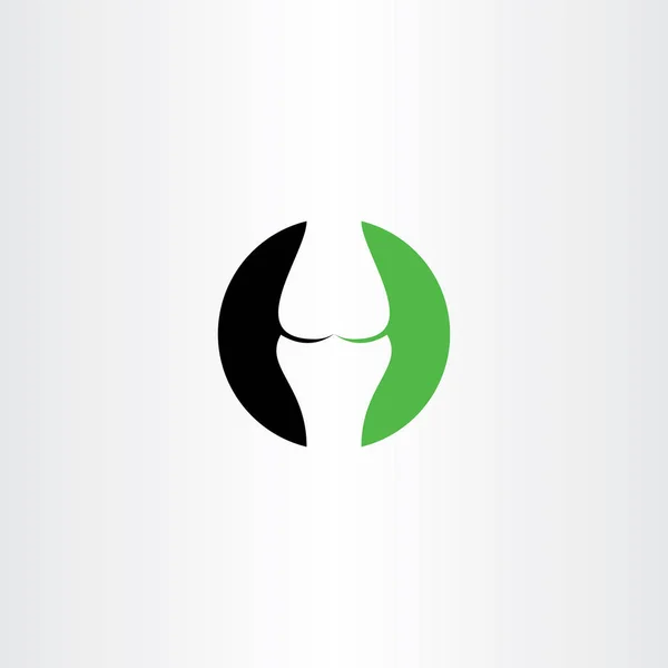 Poignet Sain Logo Vecteur Icône Design — Image vectorielle