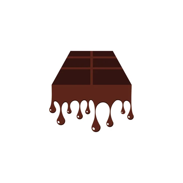Czekolada ikona logo splash elementu — Wektor stockowy