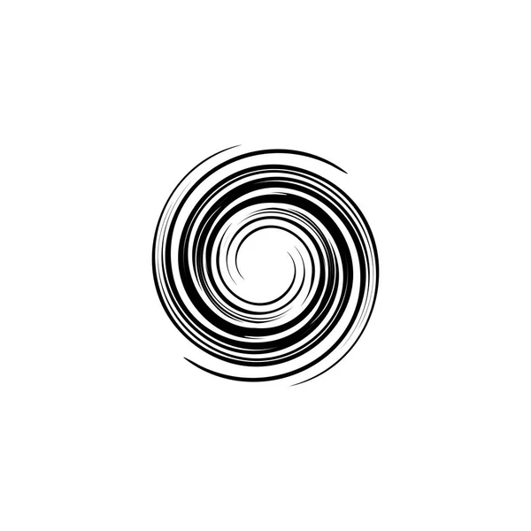 Tornado espiral logotipo ícone vetor ilustração — Vetor de Stock