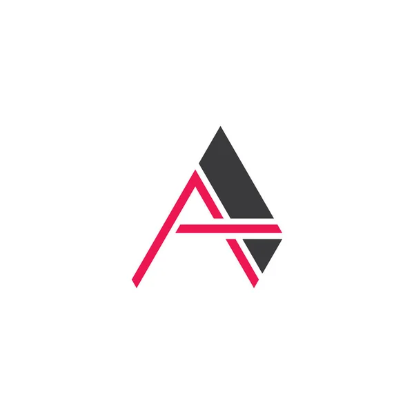 Letter a design element logo symbool vector — Stockvector