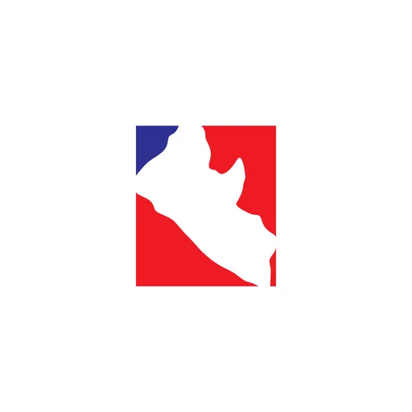Liberia ikona Mapa logo symbol wektor — Wektor stockowy