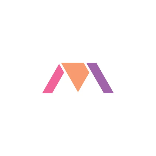 M logo logo typ brev vektor symbol element — Stock vektor