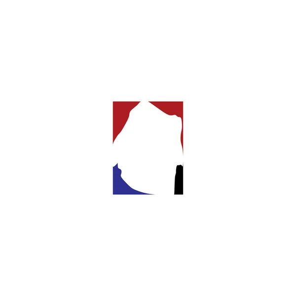 Svaziland Svaziland Harita logosu simge vektör eleman — Stok Vektör