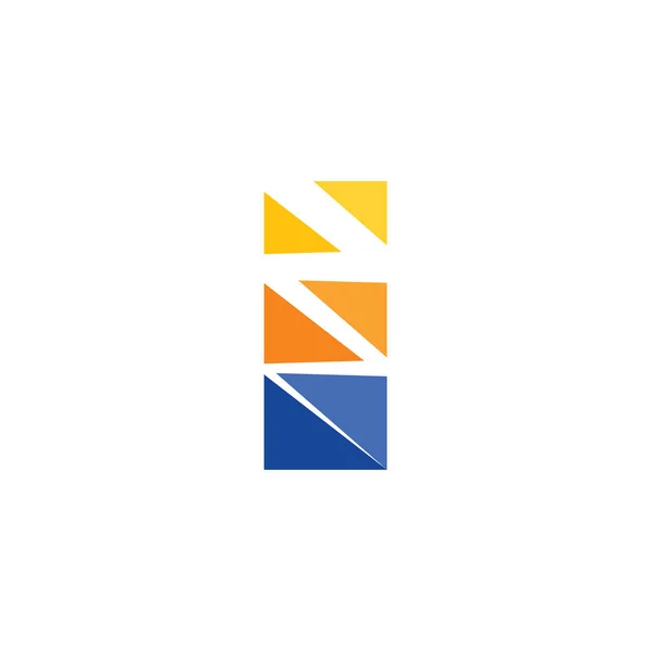 Elemento de símbolo de icono trueno rayo logotipo — Vector de stock
