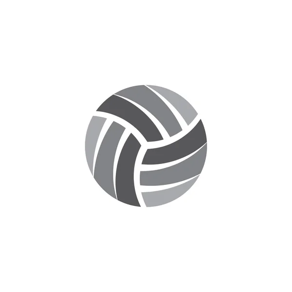 Ikona logo piłka siatkówka symbol wektor — Wektor stockowy