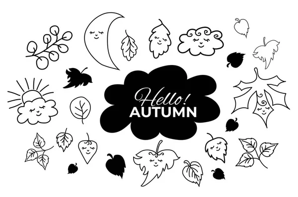 118 Cute fall drawings Vector Images, Cute fall drawings Illustrations ...