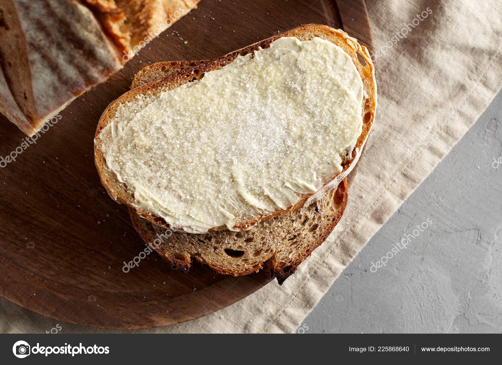 Artisan Sliced Toast Bread Butter Sugar Wooden Cutting Board Simple Stock Photo By C Belkantus Artisan Sliced Toast Bread Butter Sugar Wooden Cutting Board Simple Stock Photo By C Belkantus