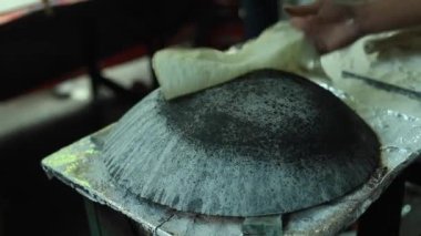Hint ekmeği hazırlıyorum Rumali Roti..
