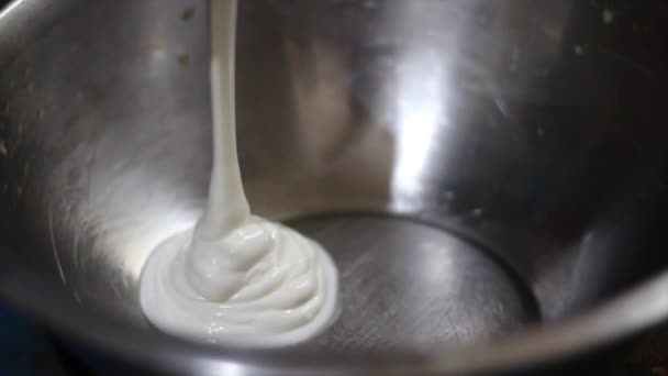 Kadhai Yağlı Kremalı Zencefilli Peynirli Diğer Sebzelerden Yapılan Yapımı Hint — Stok video