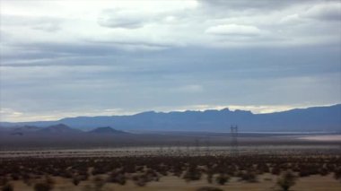 Las Vegas Nevada Dağları ve Red Rock Canyon Yolu