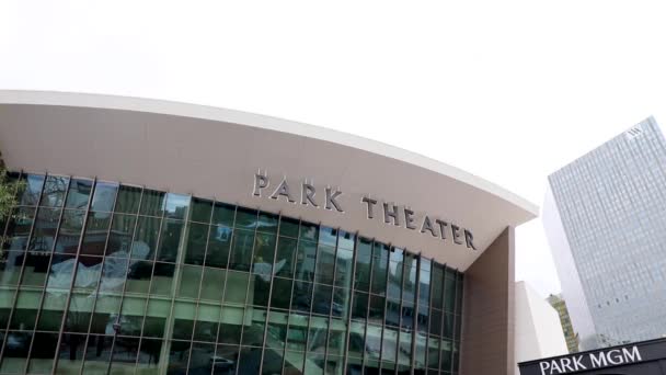 Teatro Parques Las Vegas Nevada — Vídeo de Stock