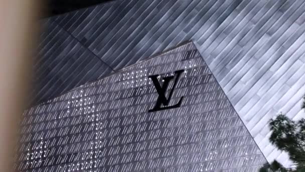 Loja Louis Vuitton Las Vegas Strip — Vídeo de Stock