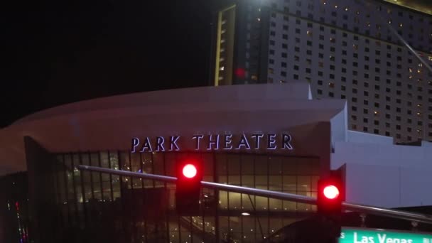 Las Vegas Nevada Park Tiyatrosu — Stok video