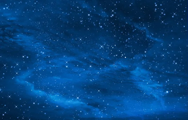 yıldızlı gece gökyüzü arka planda, soyut