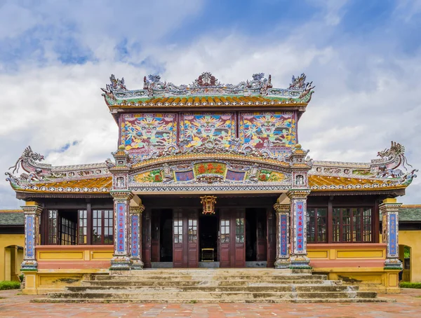 Thai Binh Lau Paviljoen Koninklijke Bibliotheek Oude Citadel Van Hue — Stockfoto