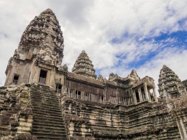 Angkor Wat Tapınağı, Siem Reap, Kamboçya'nın çarpıcı mimarileri