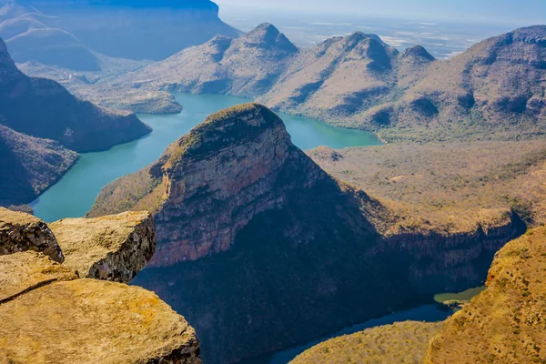 Impresionante Vista Del Cañón Del Río Blyde Región Mpumalanga Sudáfrica —  Fotos de Stock