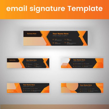  A simple, modern, flat & clean E-signature design that will be perfect for your company e-mail signature or even just for personal e-signature.  clipart