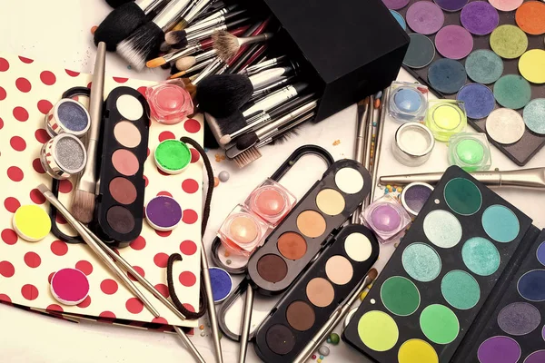 Buntes Make-up-Set — Stockfoto