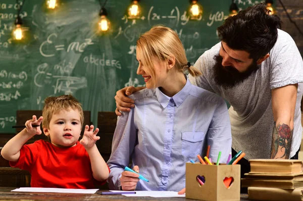 Önskan Att Handledare Hjälp Bör Vara Handledaren Natur Learning Utbildning — Stockfoto