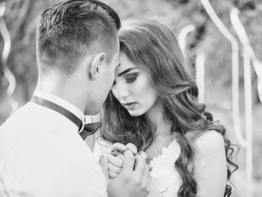 şehvetli Düğün çifti