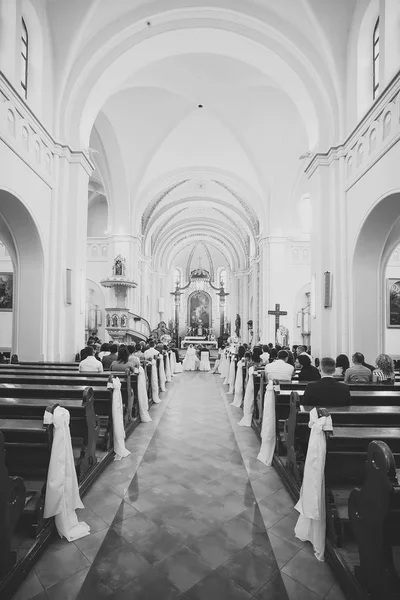 Katolik Kilisesi koridorda — Stok fotoğraf