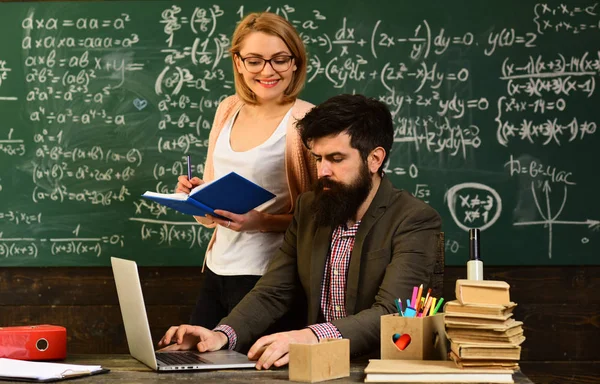 Academic Success Much More Hard Work Inborn Talent Tutor Should — Stock Photo, Image