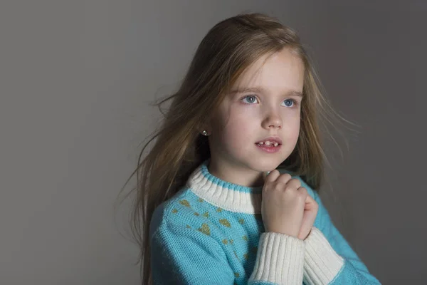 Cuidado Piel Niño Con Estilo Casual Denim Cuidado Piel Belleza —  Fotos de Stock