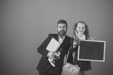 Eğitim ve okul kavramı dön. Öğretmen ve öğrenci