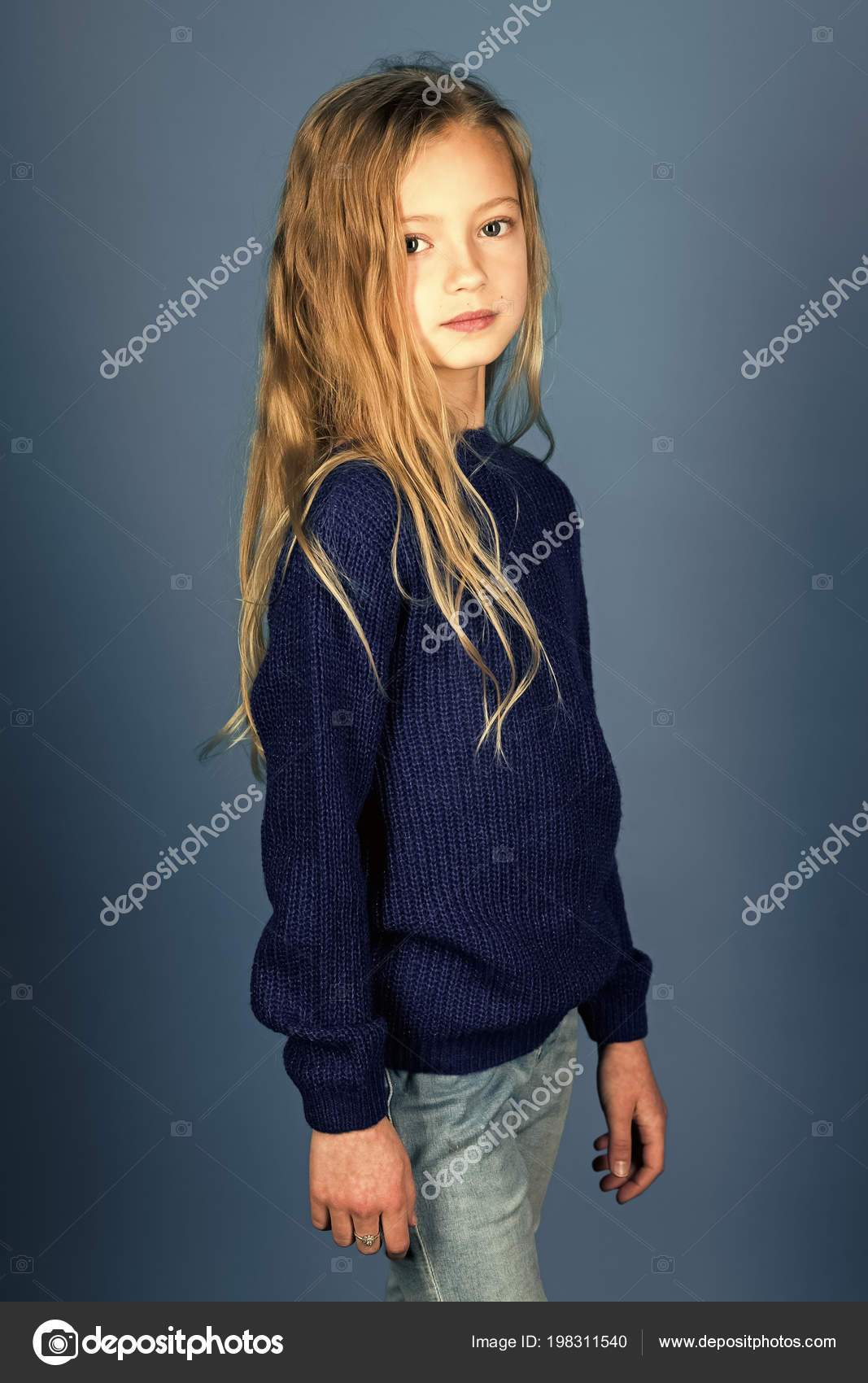 Stylish Girl With Pretty Face Stylish Girl With Blonde Hair Kids